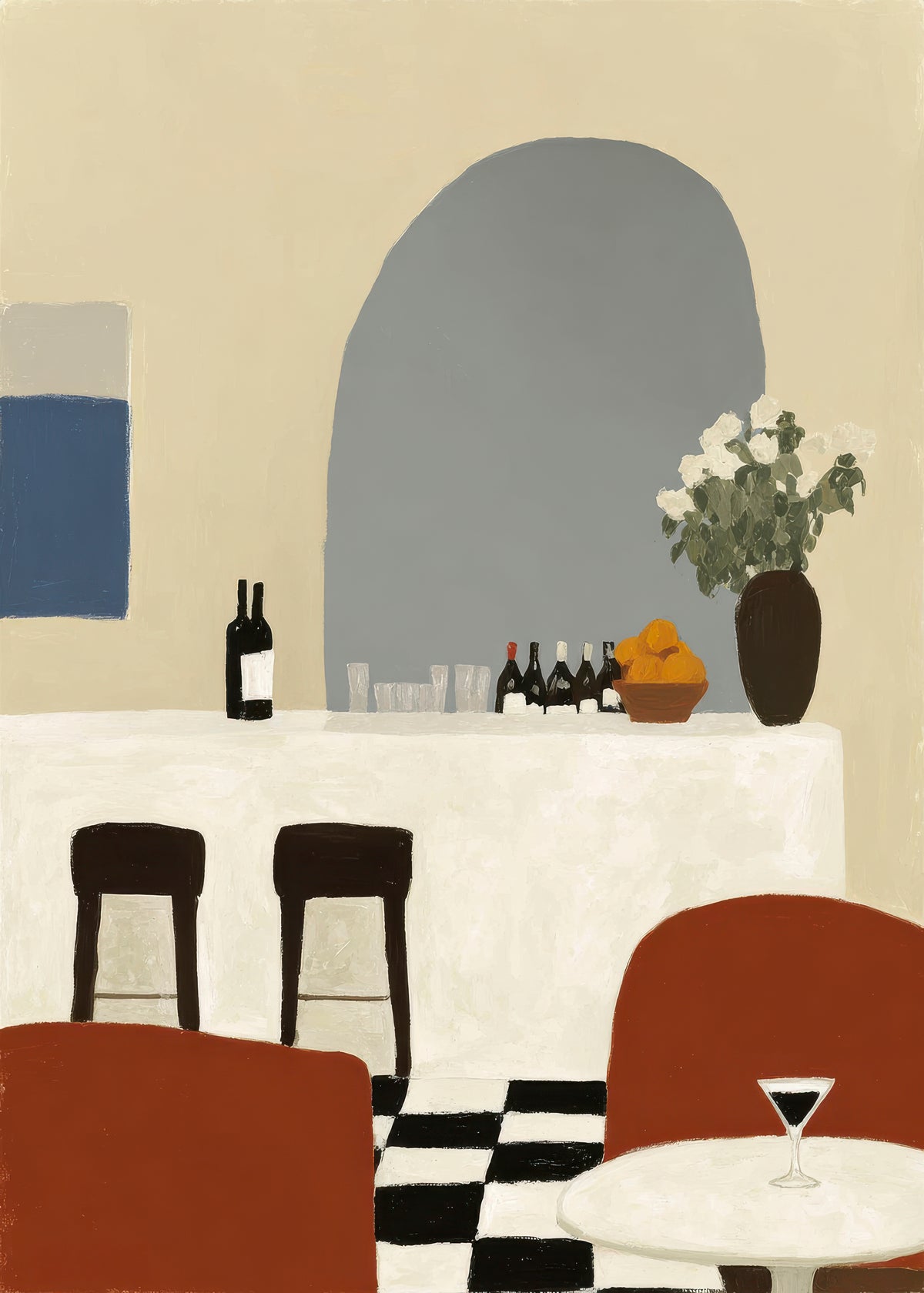 Minimalist Arches - Unframed art print