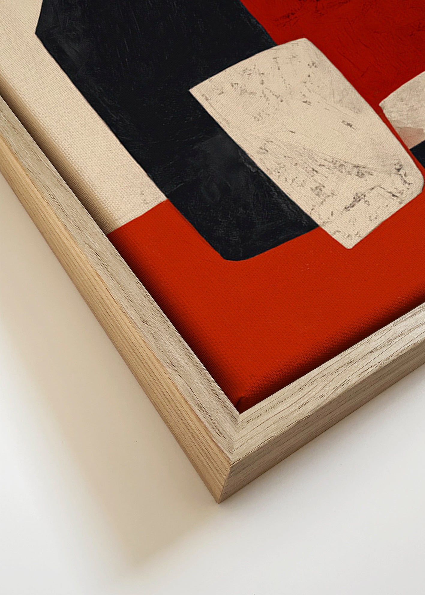 Obraz do kuchyně: geometrická láhev a sklenice – Canvas detail