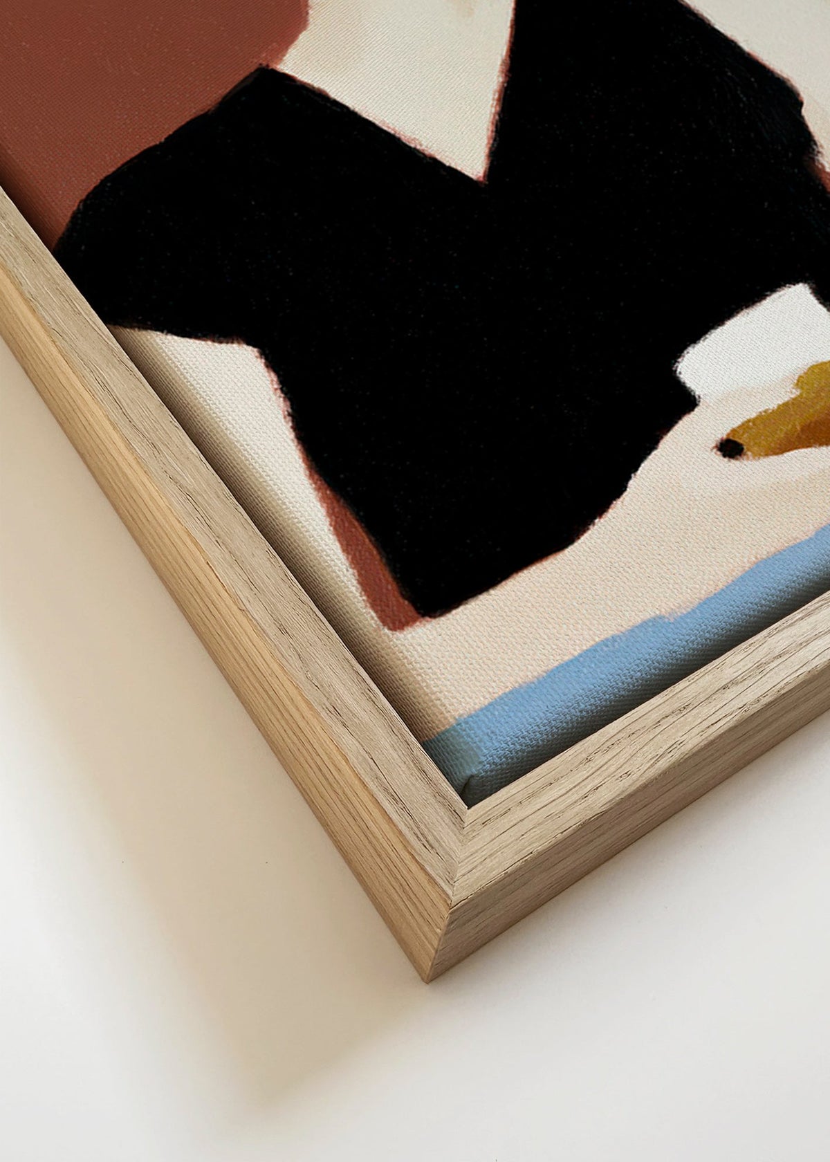 Obraz do kuchyně: portrét ženy s sklenicí – Canvas detail