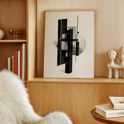 Černobílá geometrie monolitů – Product1