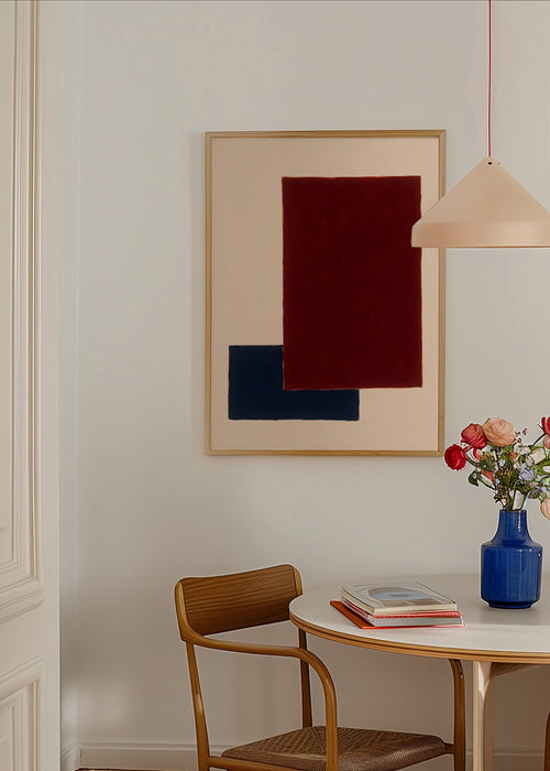 Geometrický obraz s překrývajícími se obdélníky – Product1