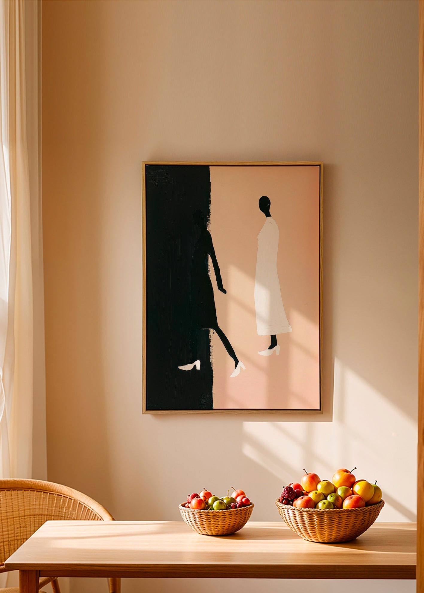 Ilustrace minimalistických siluet – Canvas2