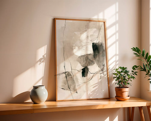 Abstrakt s inkoustovými mytími – Product1