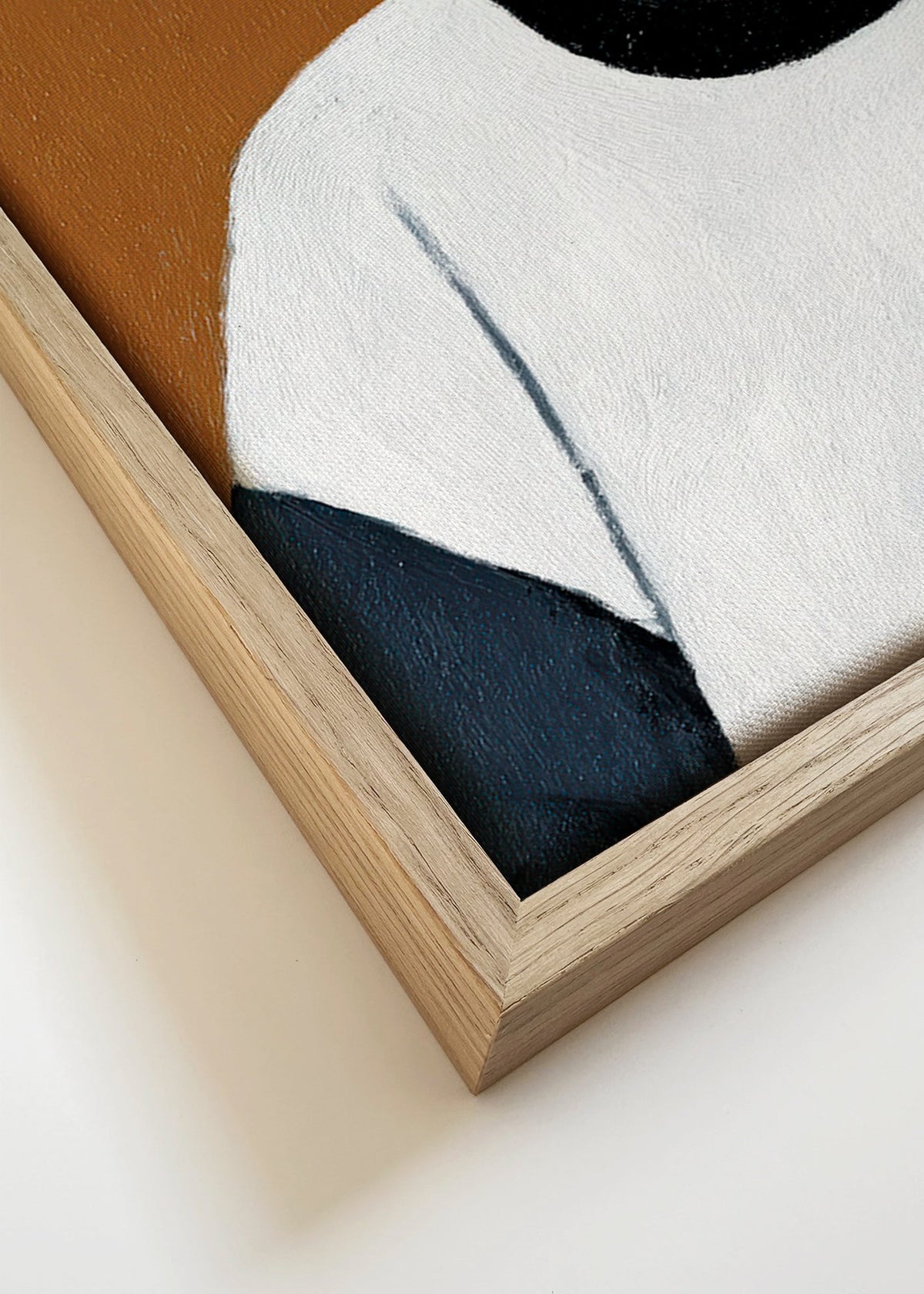 Ilustrace portrét s bublinou žvýkačky – Canvas detail