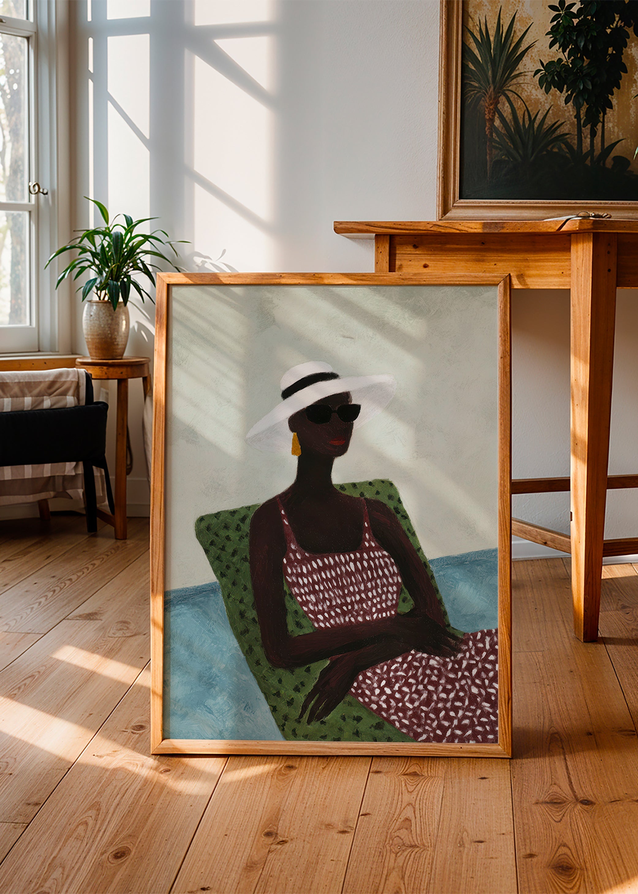 Elegantní ilustrace ležící postavy – Product1