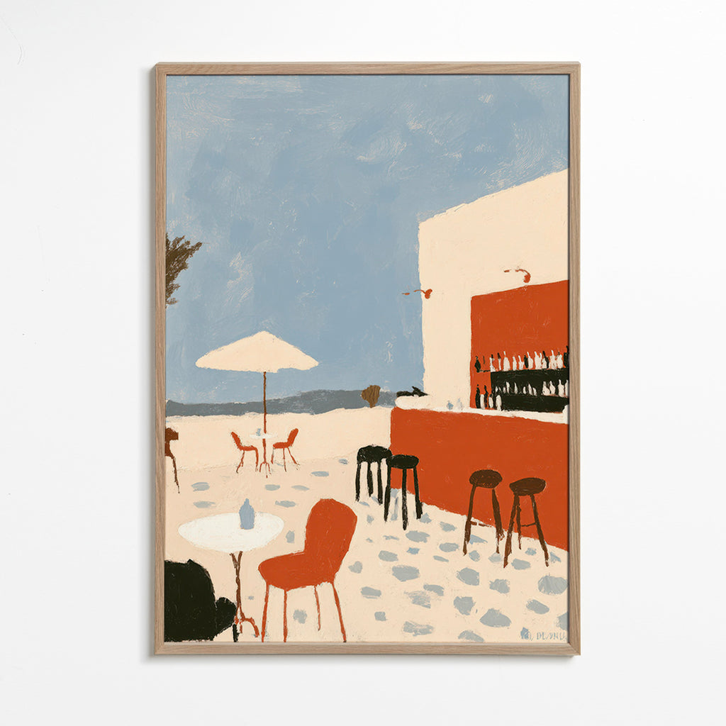 Krajinářské umění: minimalistická pobřežní terasa – Oak Frame