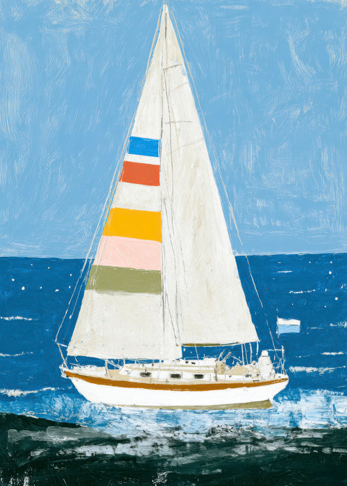 Sail in Color - Unframed art print