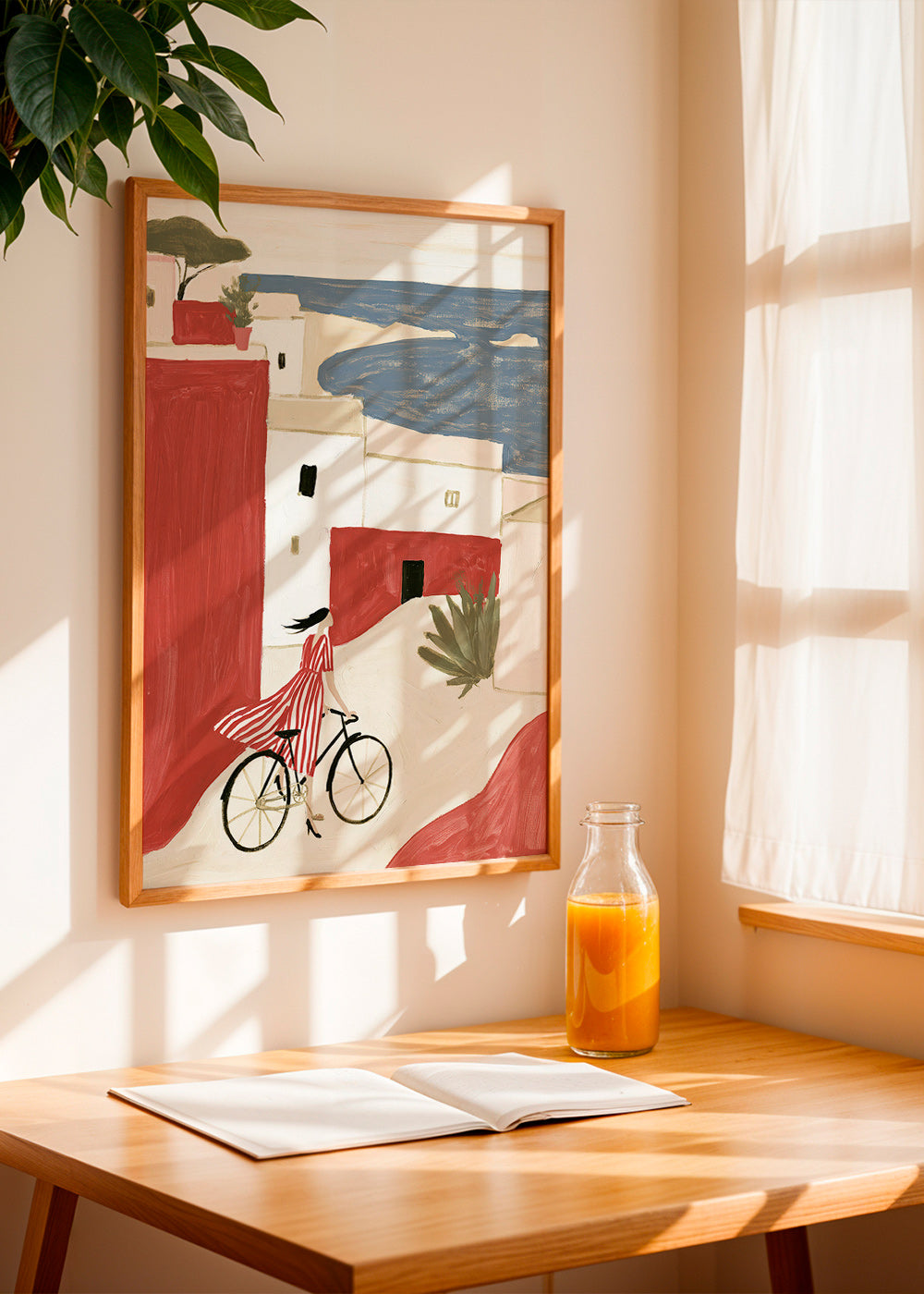 Ilustrace kola u pobřeží