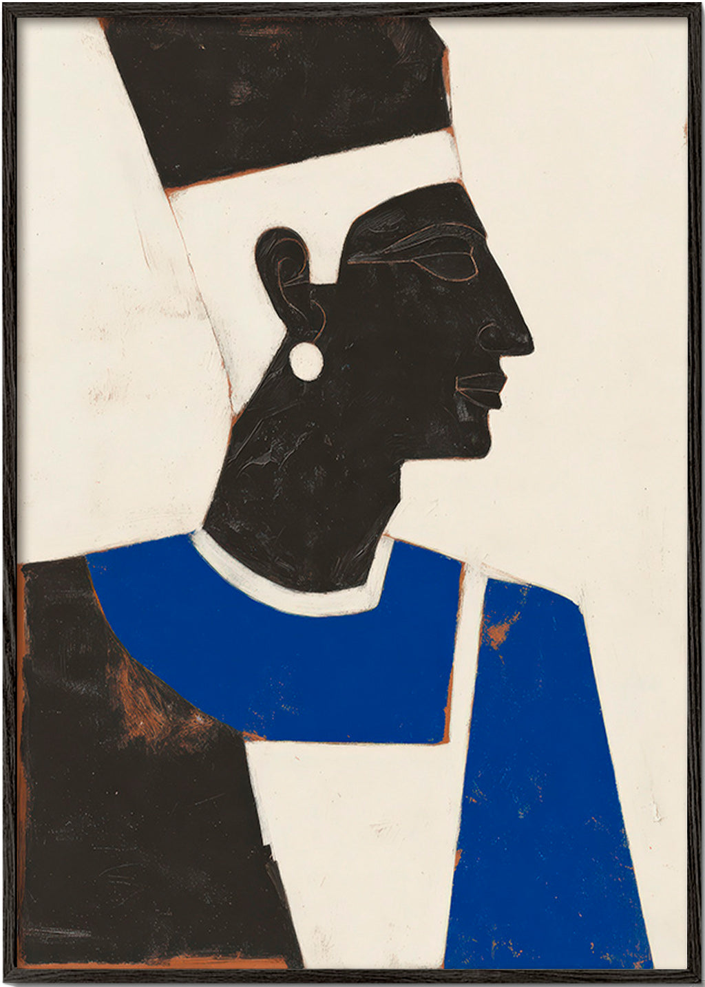 Ilustrace egyptský profil