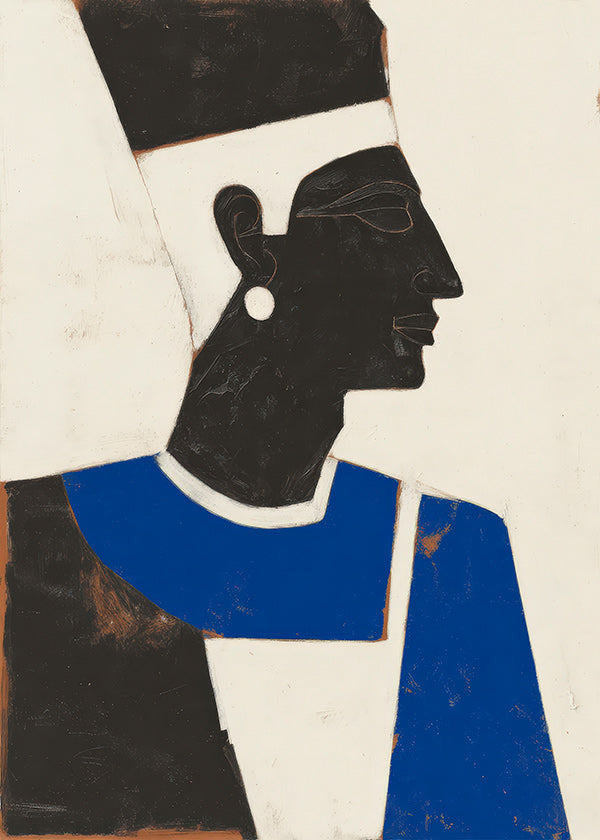 Ilustrace egyptský profil