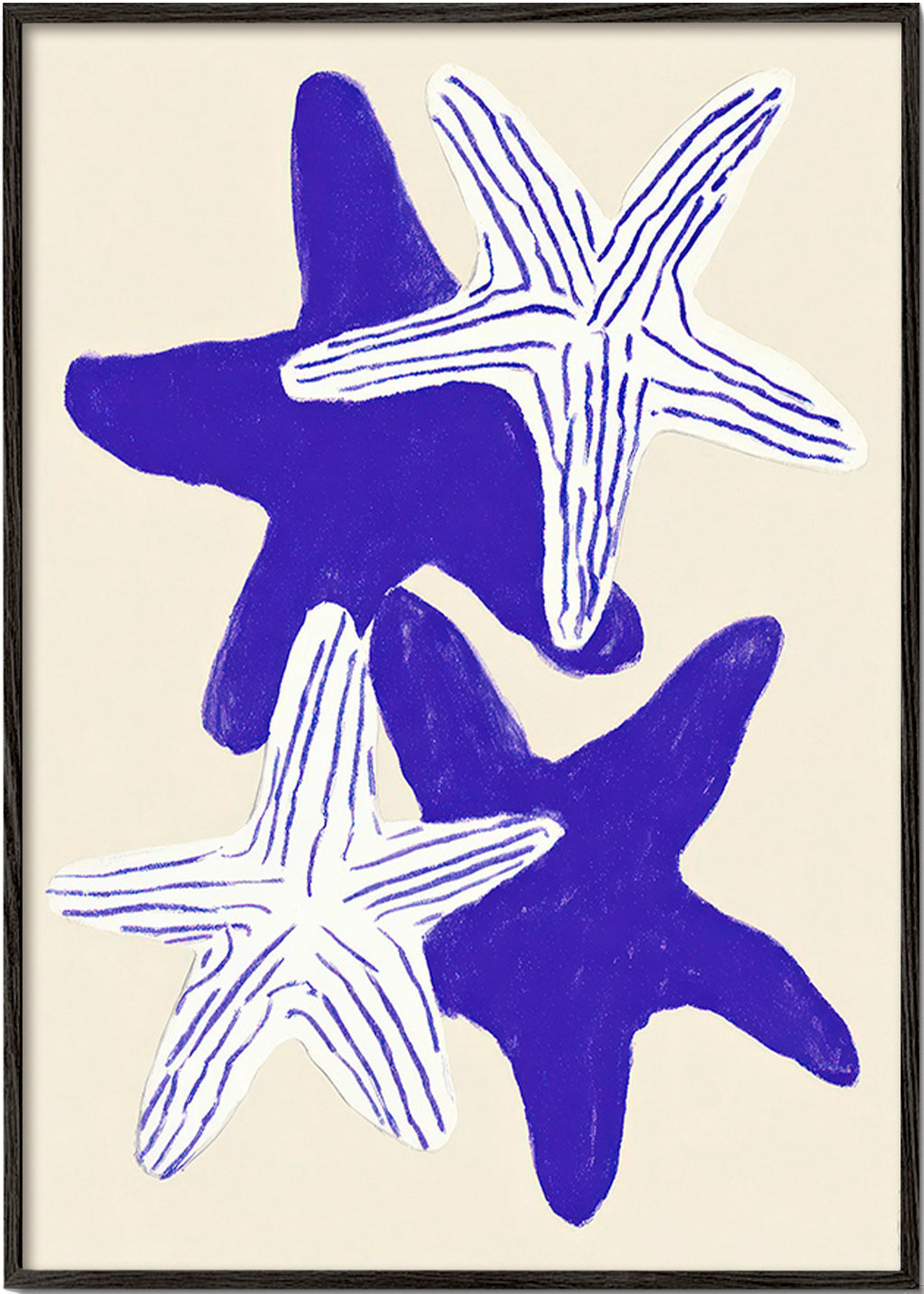 Mořské hvězdice indigo