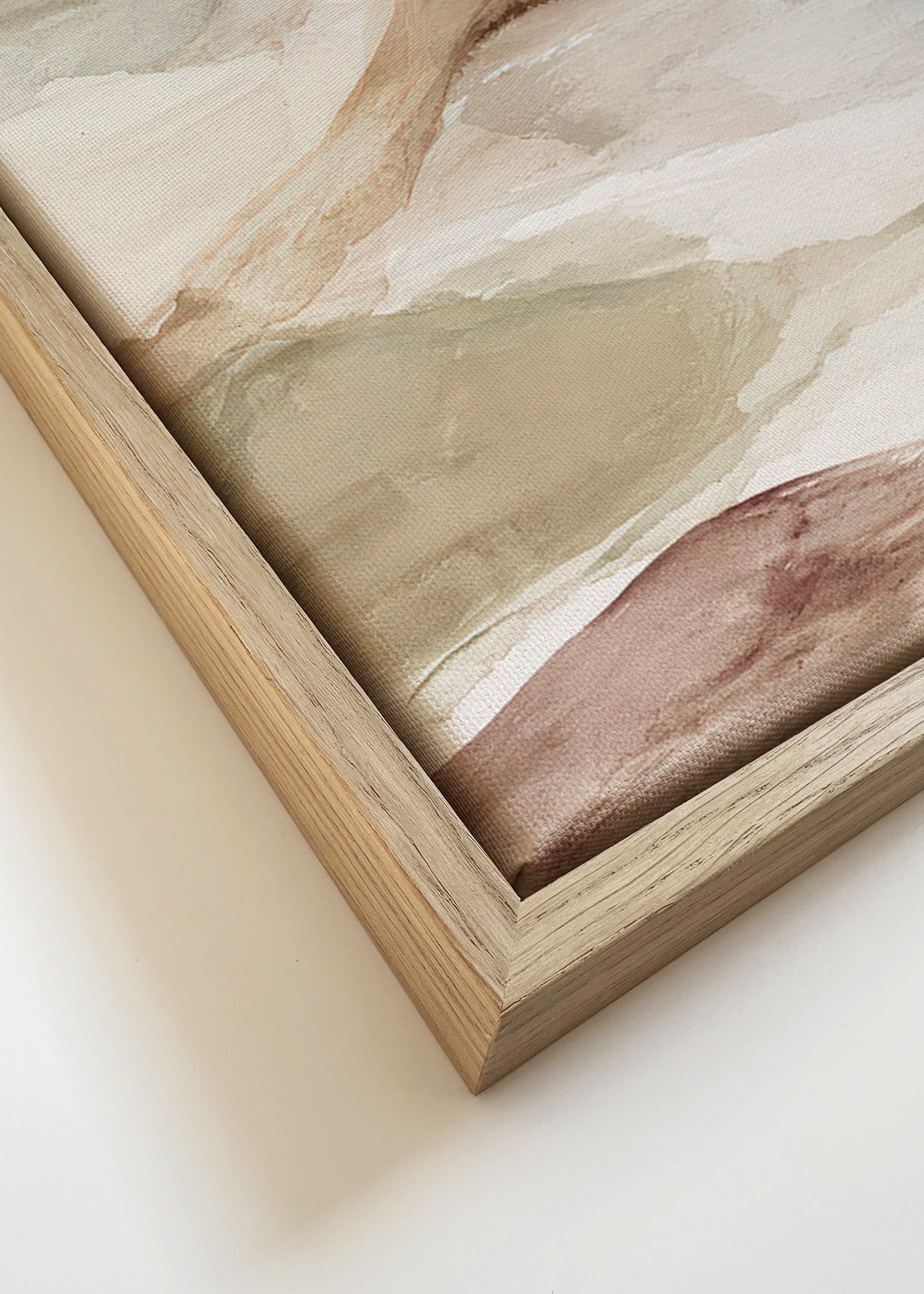Pustinná krajina v akvarelu