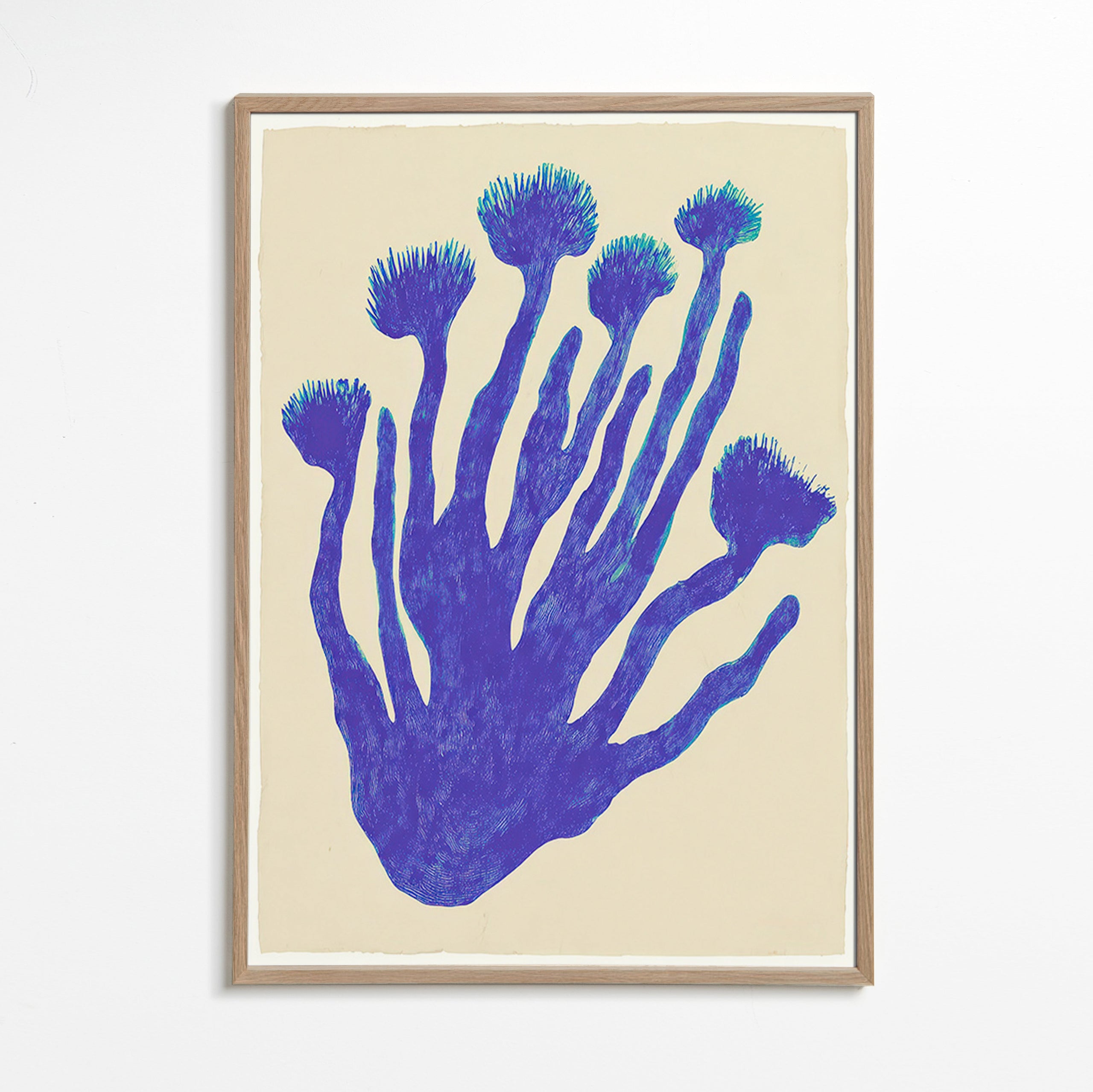 Botanický plakát Indigo Coral
