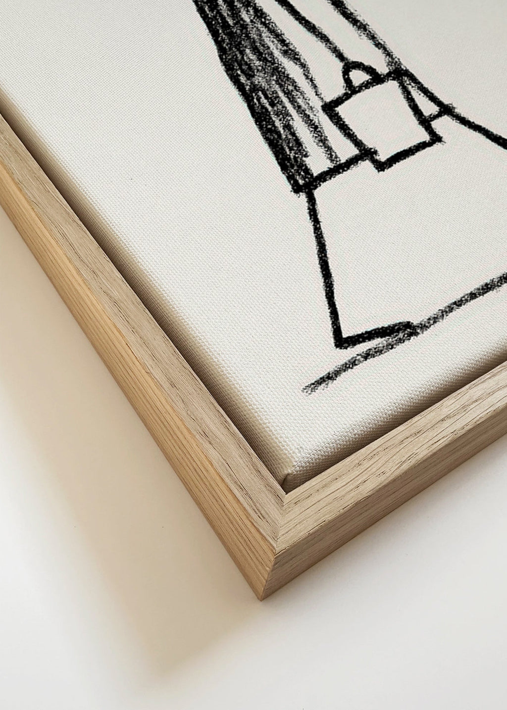 Minimalistická ilustrace kuřáka kráčející postavy