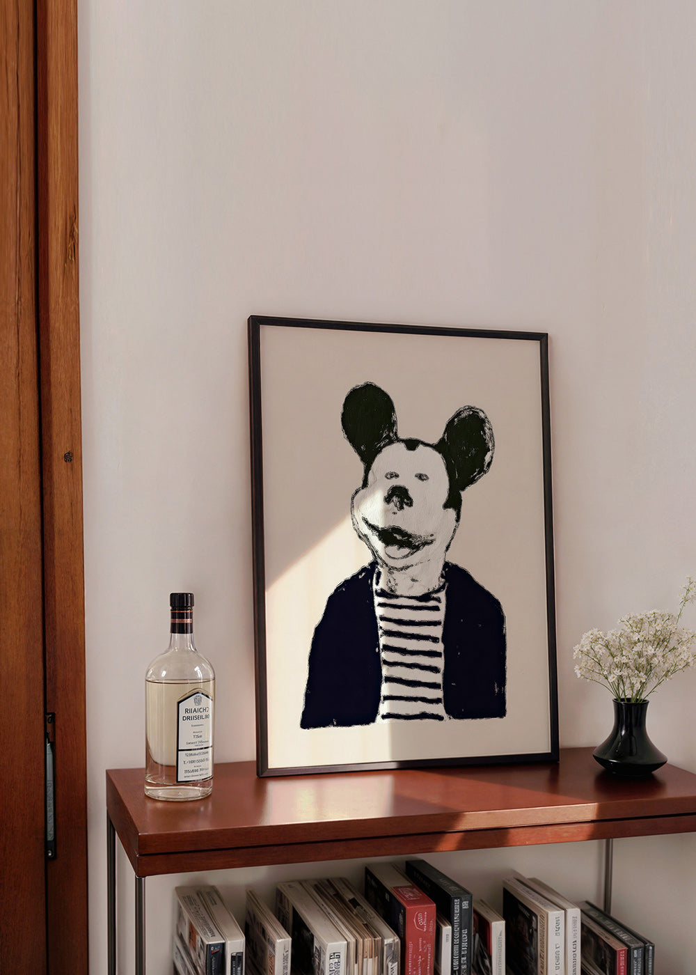 Ilustrace myši gentleman
