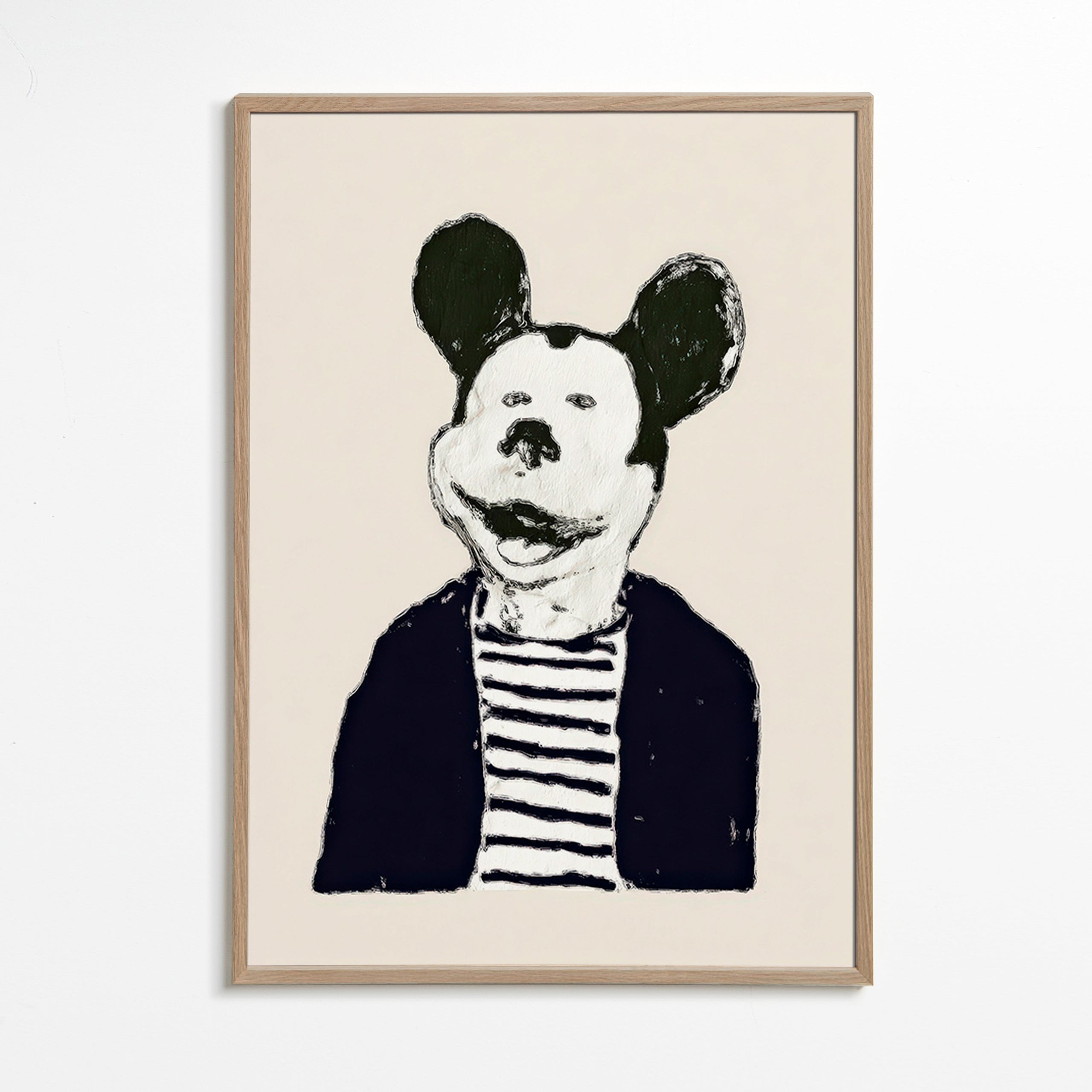 Ilustrace myši gentleman
