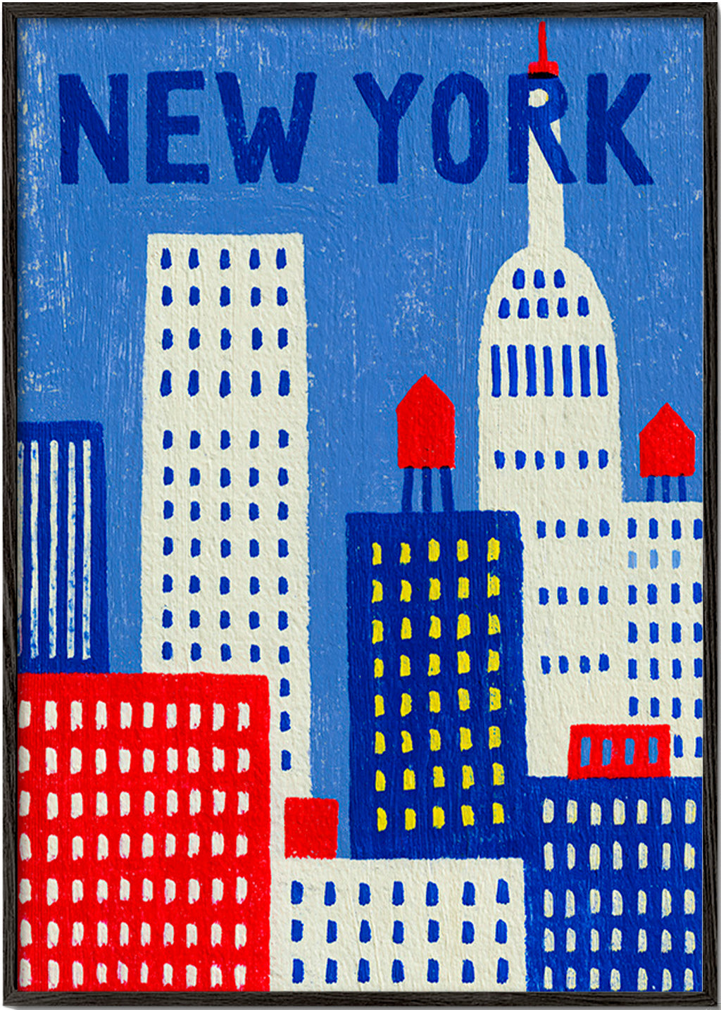 Městské umění New York ilustrace