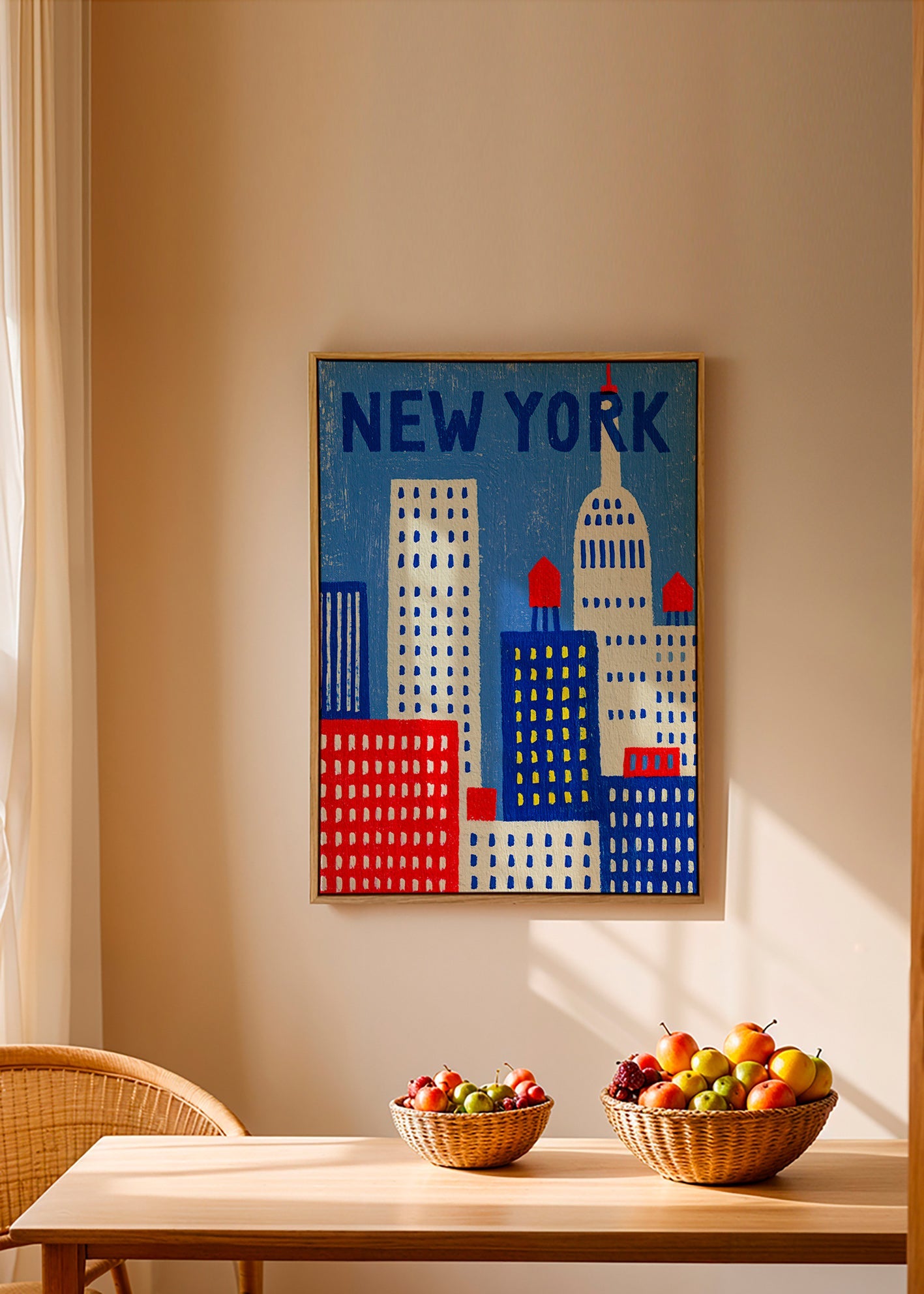Městské umění New York ilustrace