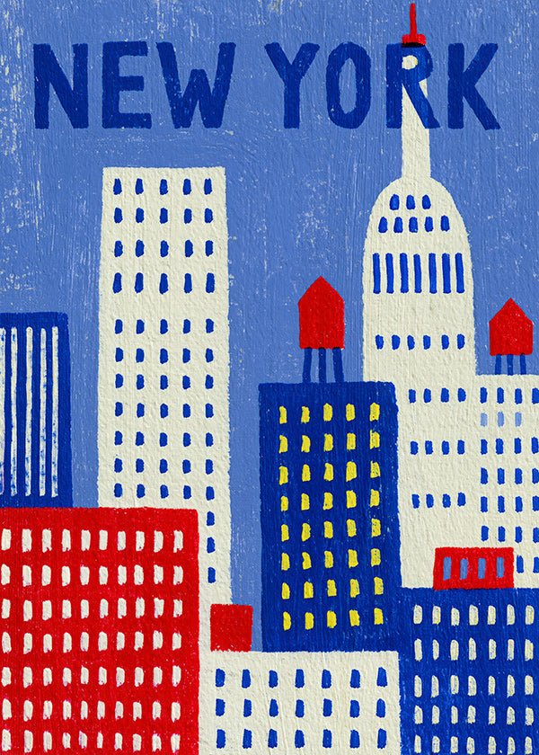 Městské umění New York ilustrace