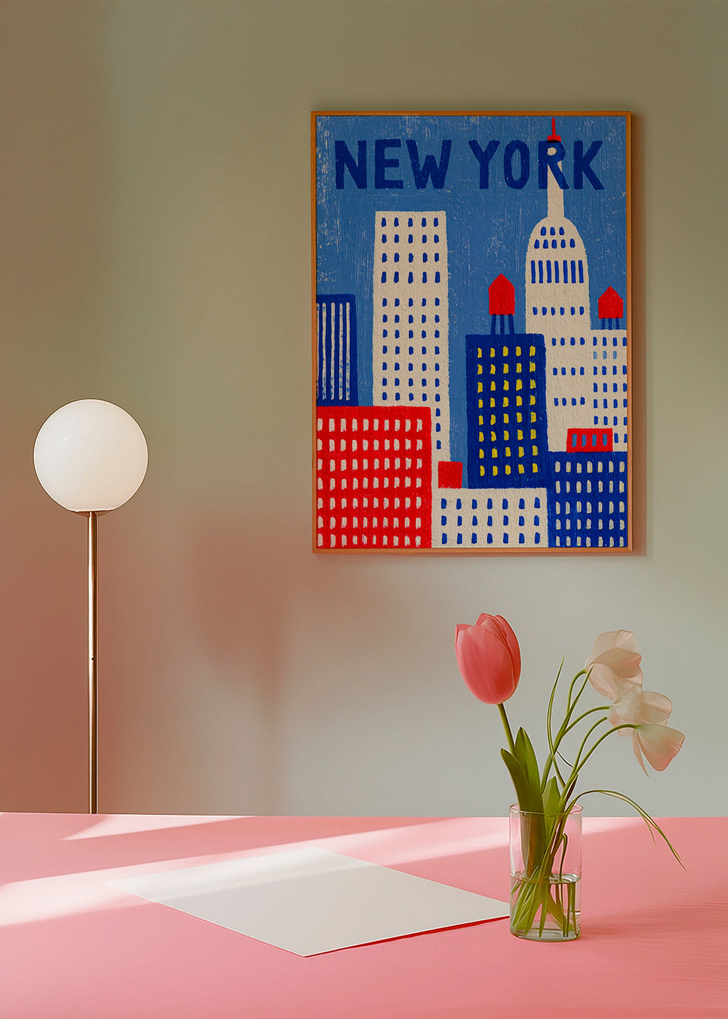 Městské umění New York ilustrace