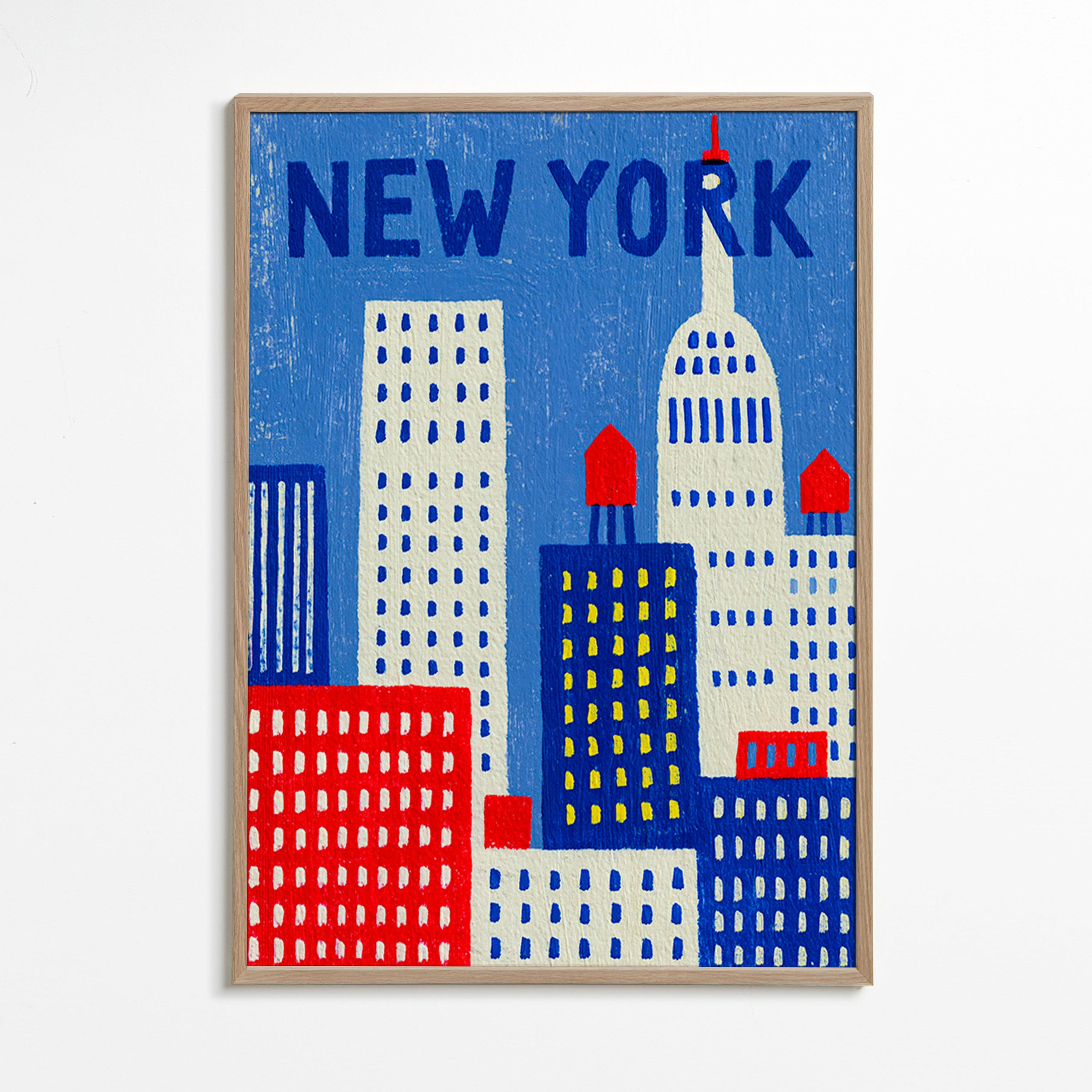 Městské umění New York ilustrace