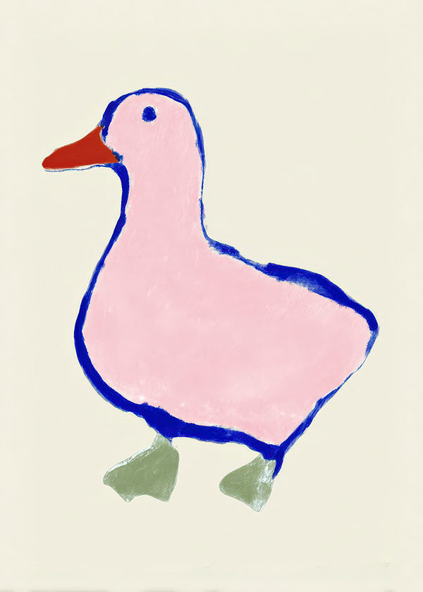Dětský plakát: růžaté káčátko