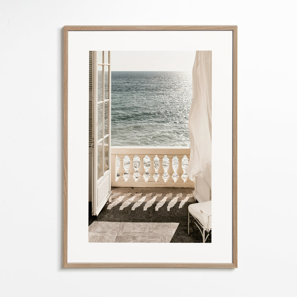 Krajinářské umění: balkon s výhledem na moře