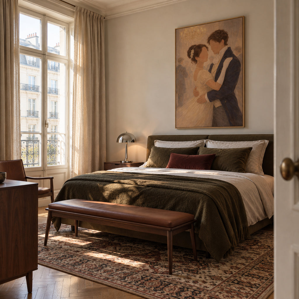 First Dance - Framed canvas in an interior